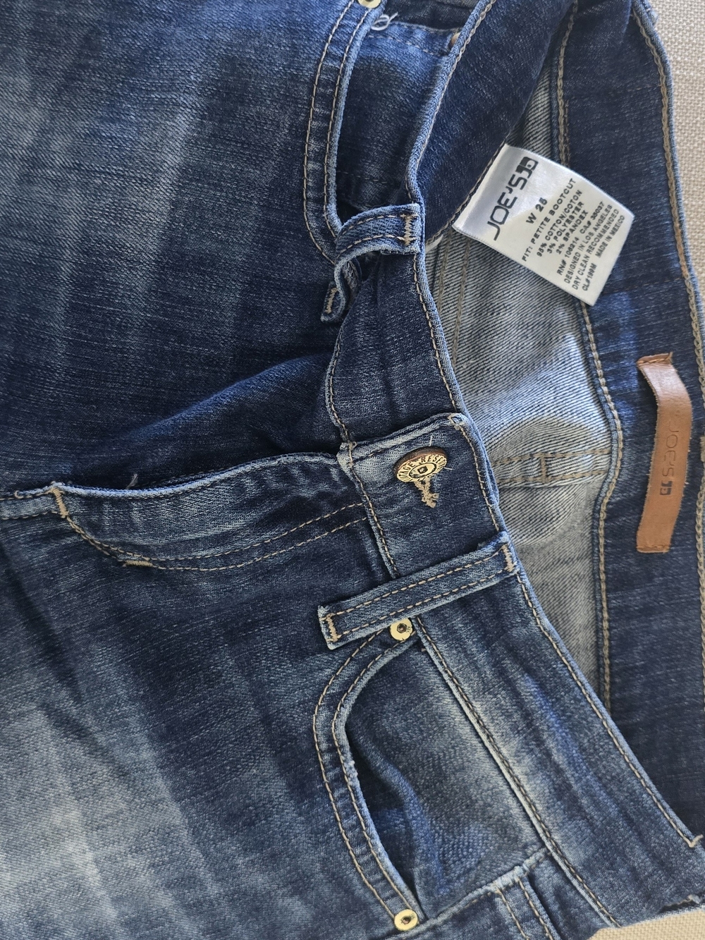 Joe's Jeans Men's Dark Blue Denim Jeans